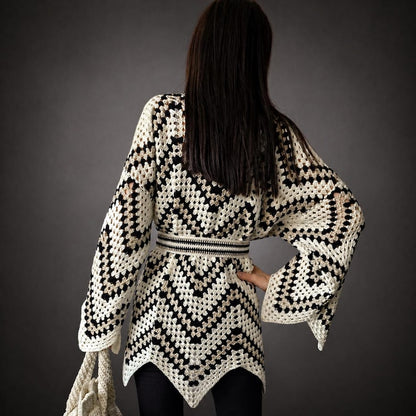 Boho Crochet Cardigan Pattern
