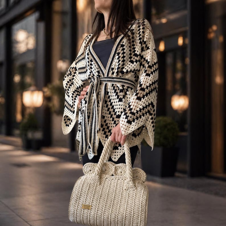 Boho Crochet Cardigan Pattern