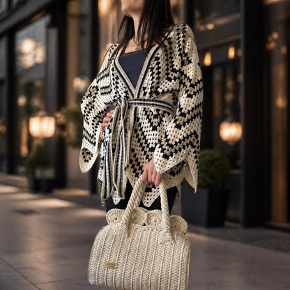 Boho Crochet Cardigan Pattern