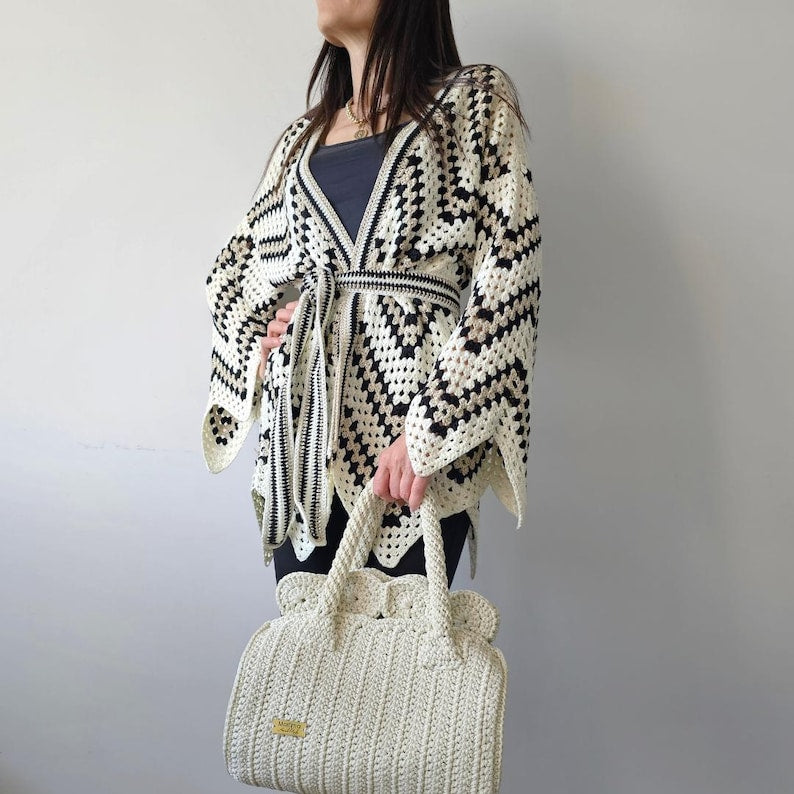 Boho Crochet Cardigan Pattern