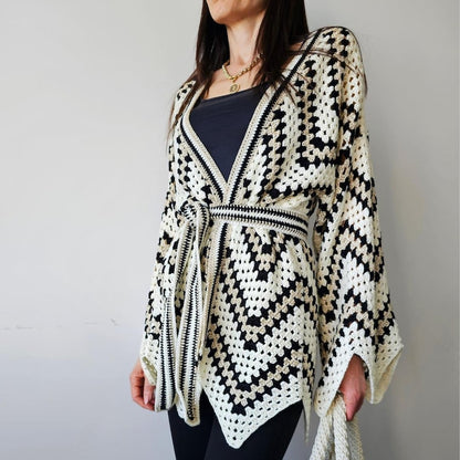Boho Crochet Cardigan Pattern
