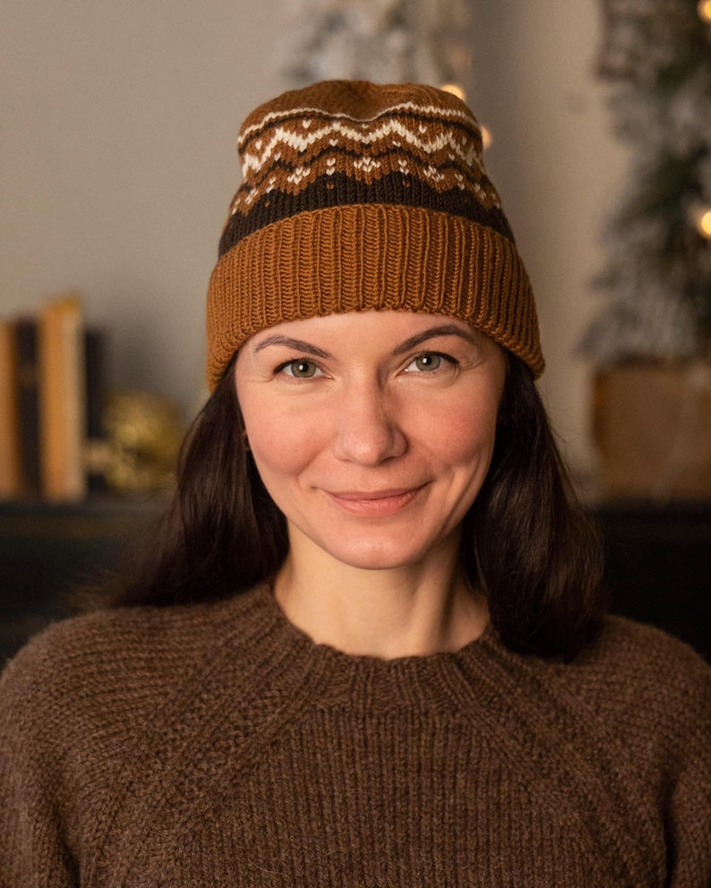 Colorwork Hat Knitting Pattern
