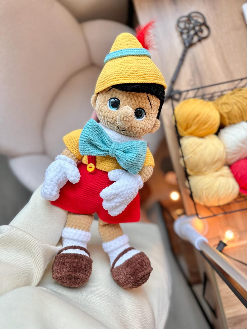 Wooden Boy Crochet Pattern