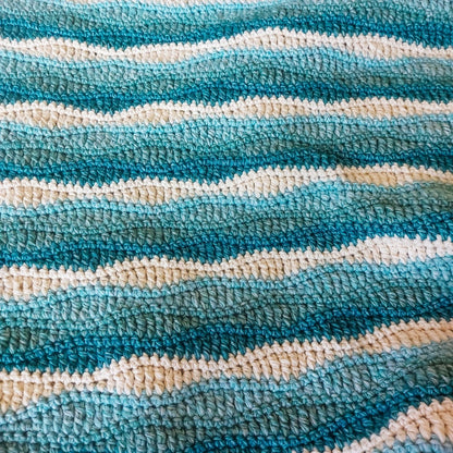 Crochet Waves Blanket Pattern