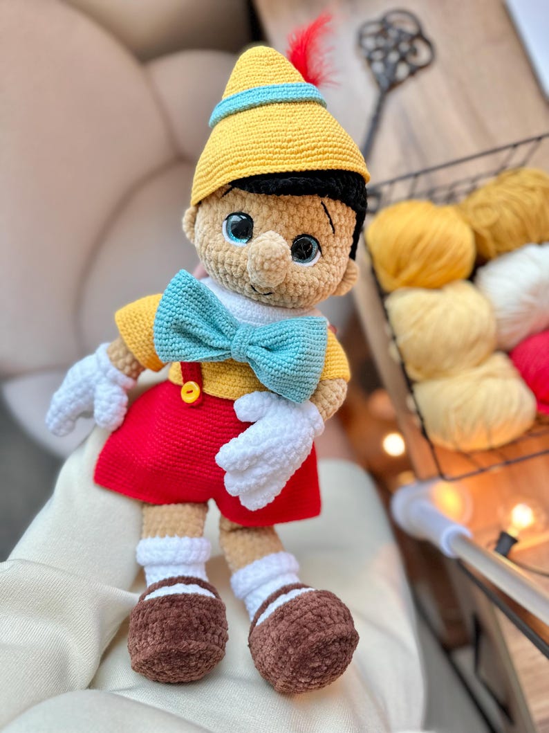 Wooden Boy Crochet Pattern