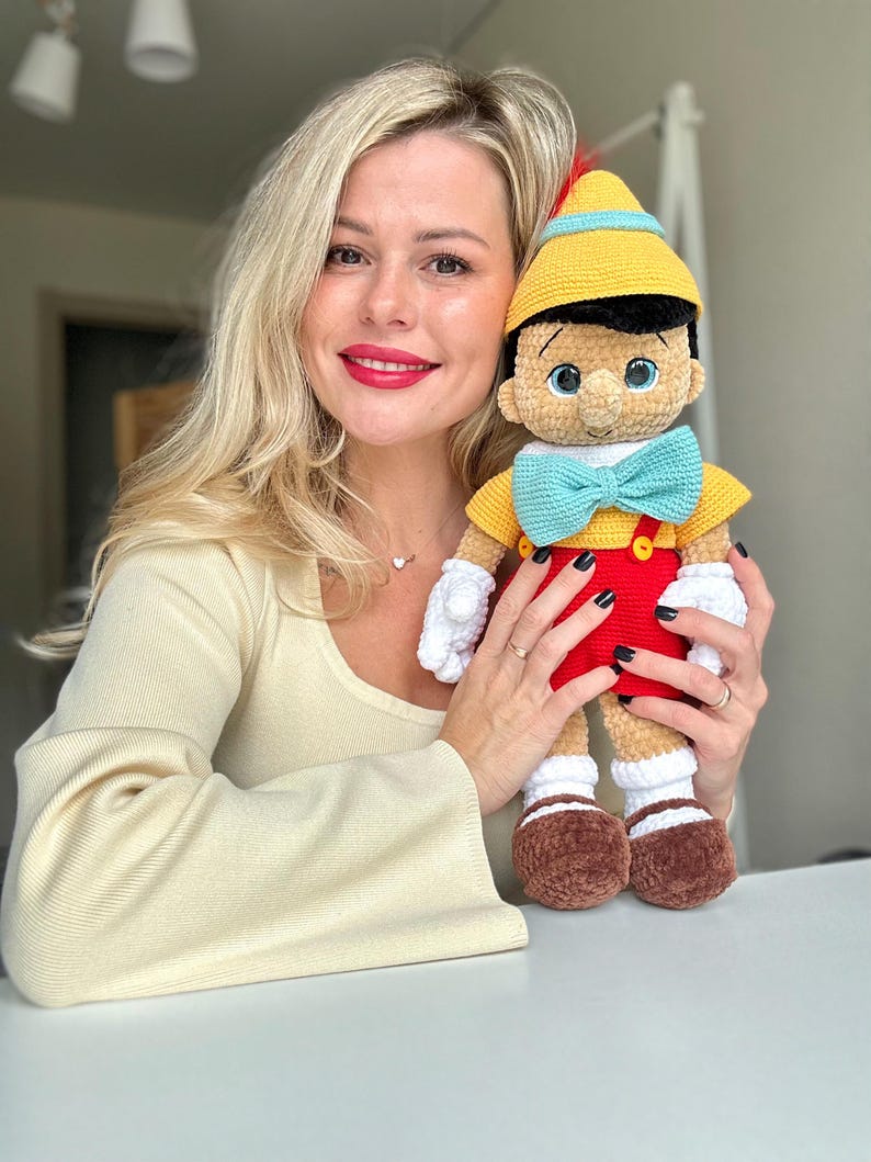 Wooden Boy Crochet Pattern