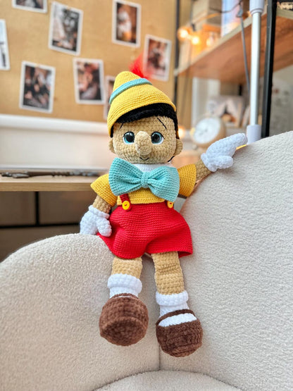 Wooden Boy Crochet Pattern
