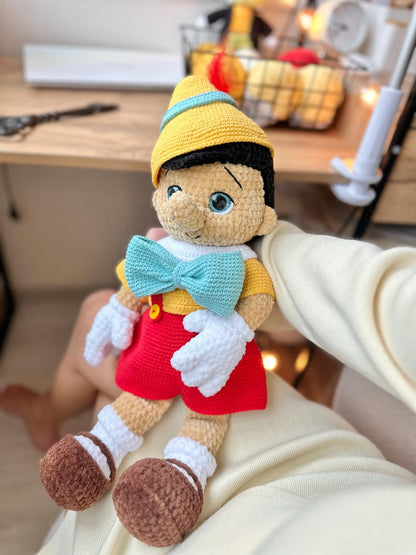 Wooden Boy Crochet Pattern