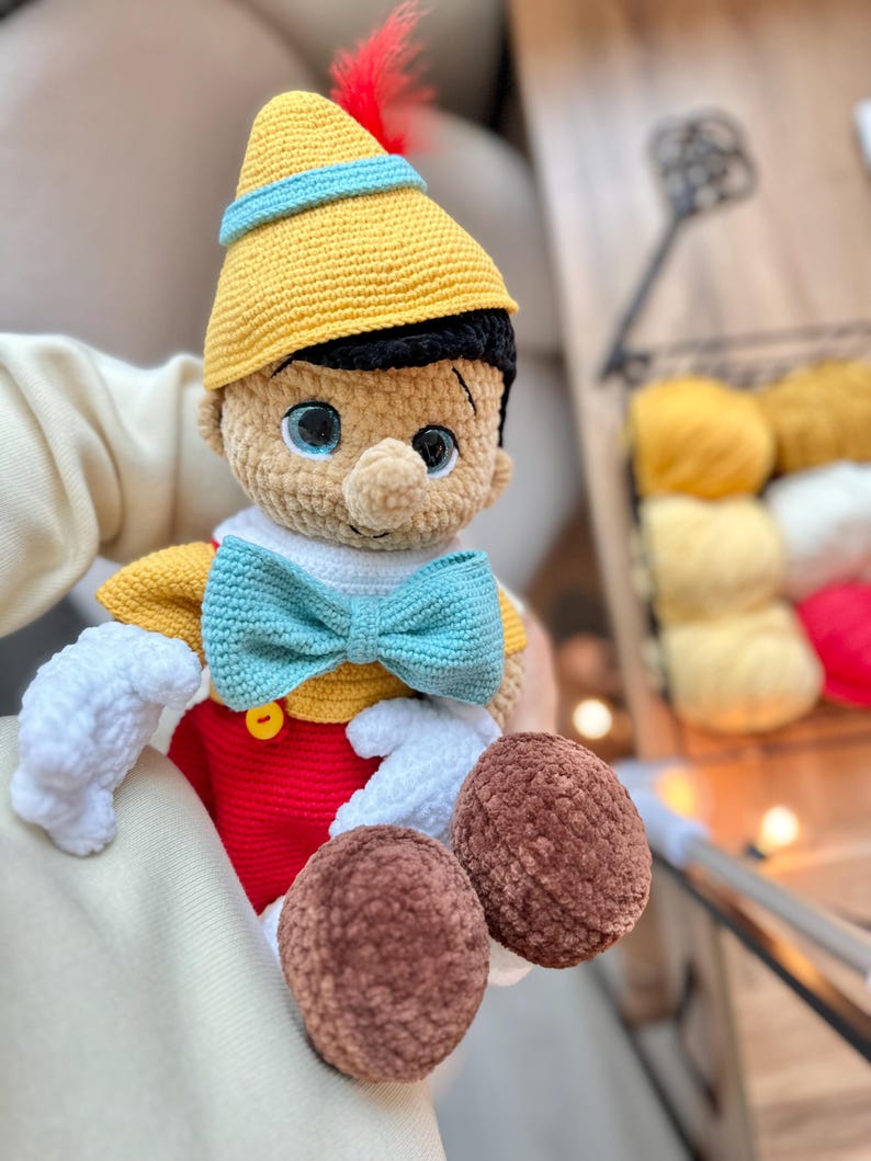 Wooden Boy Crochet Pattern