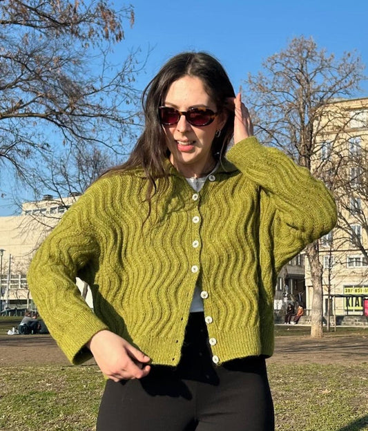 Wavelength Cardigan Knitting Pattern