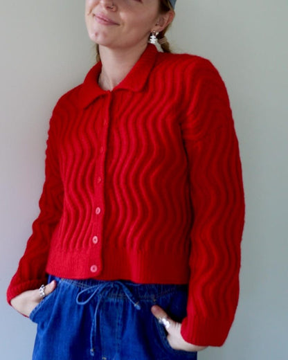 Wavelength Cardigan Knitting Pattern