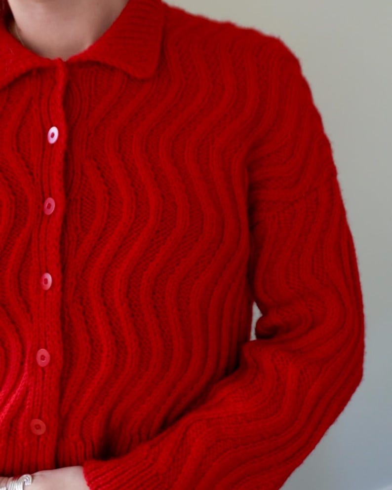 Wavelength Cardigan Knitting Pattern