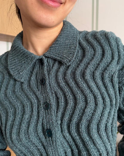 Wavelength Cardigan Knitting Pattern