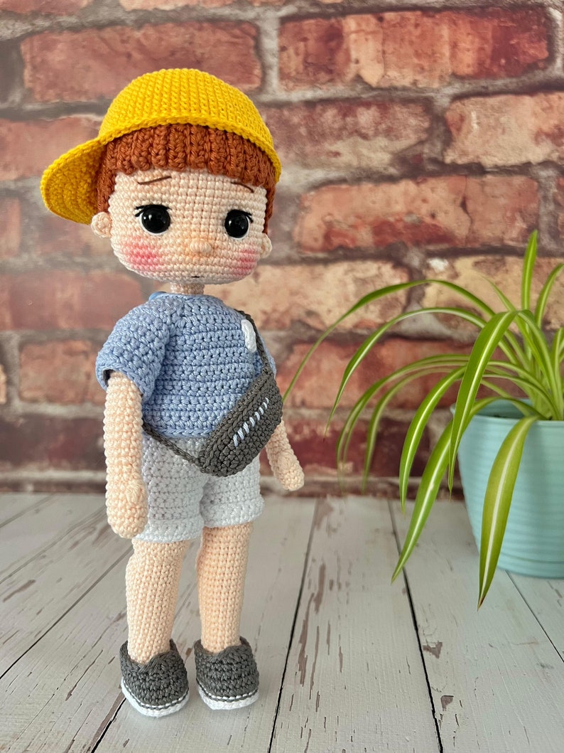 Ahmet Doll Crochet Pattern