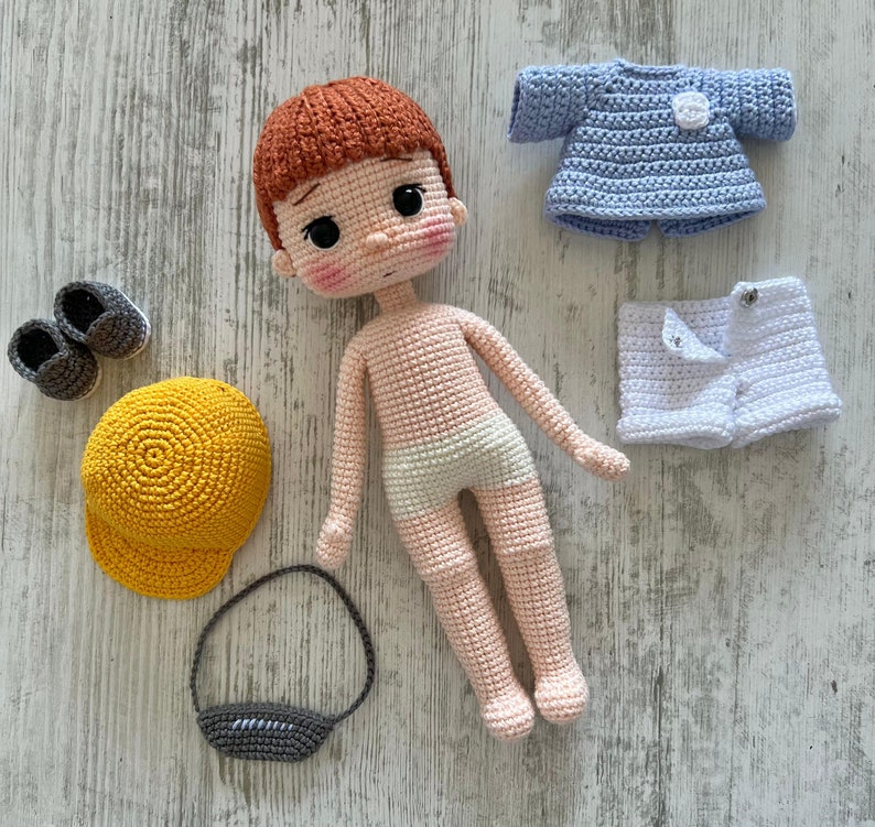 Ahmet Doll Crochet Pattern