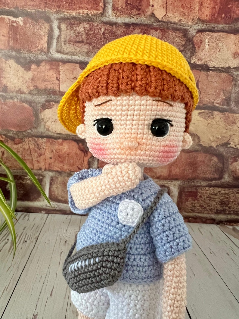 Ahmet Doll Crochet Pattern