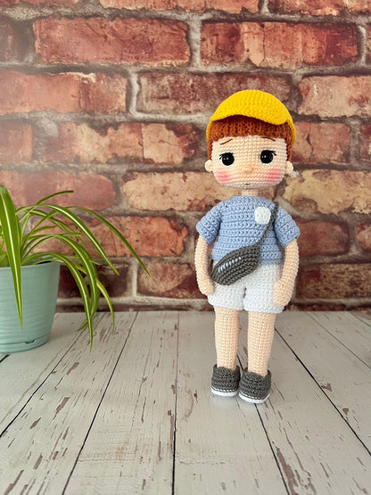 Ahmet Doll Crochet Pattern