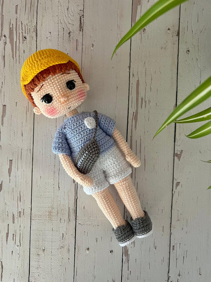 Ahmet Doll Crochet Pattern