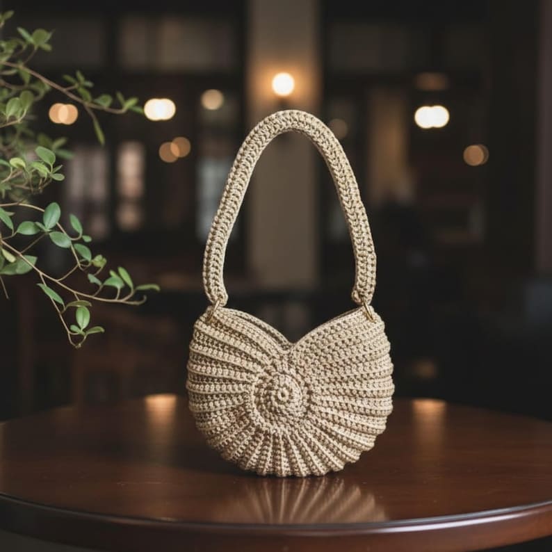 Crochet Seashell Bag Pattern