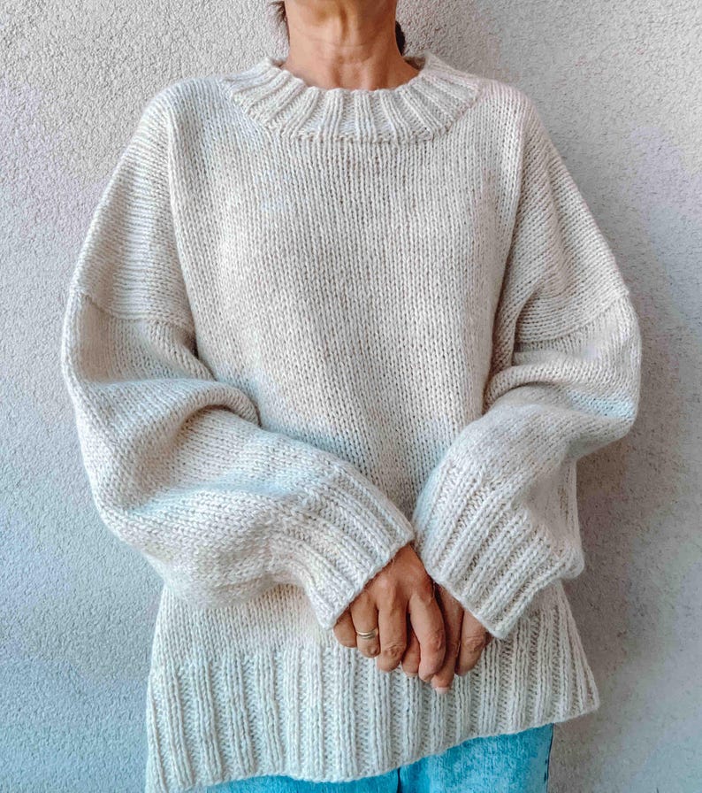 The Halva sweater Knitting Pattern