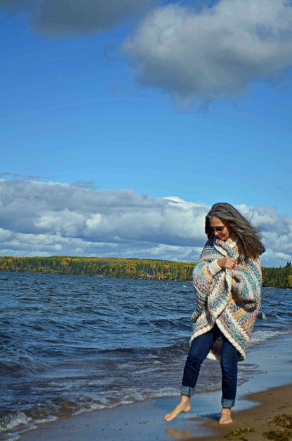 Easy Crochet Pattern Luxe Oversized Shrug Cardigan