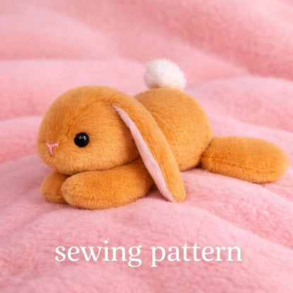 Bunny Plush Toy Sewing Pattern