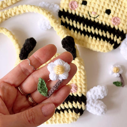 Crochet Bee Bag Pattern for Kids