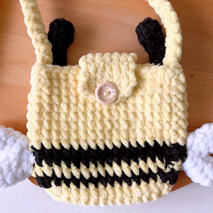 Crochet Bee Bag Pattern for Kids