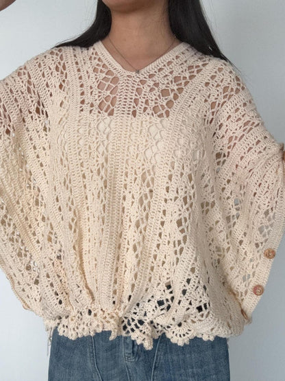 Poncho Crochet Pattern