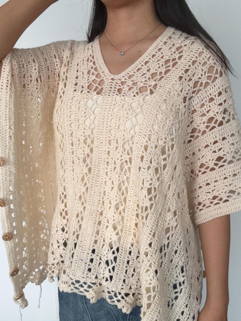 Poncho Crochet Pattern