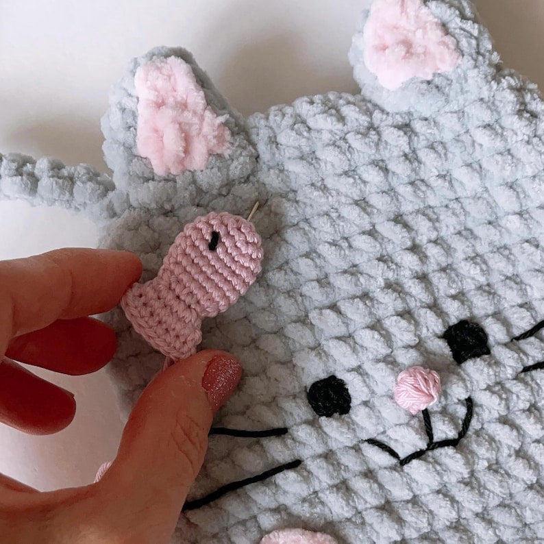 Crochet Cat Bag Pattern
