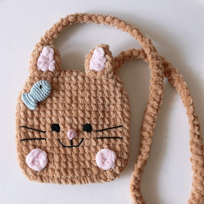 Crochet Cat Bag Pattern