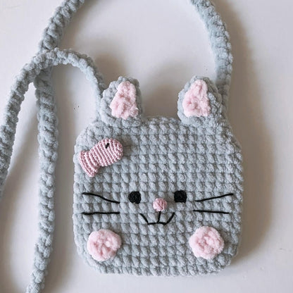 Crochet Cat Bag Pattern