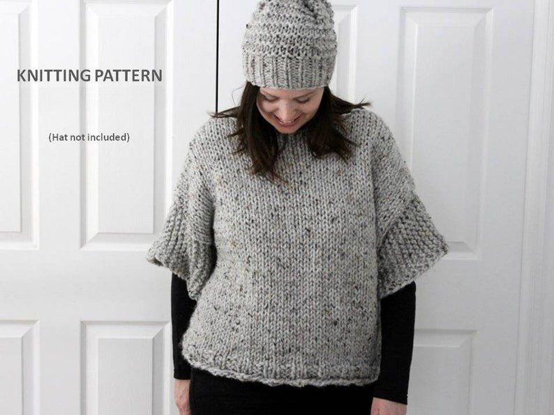 EASY Knit Sweater pattern