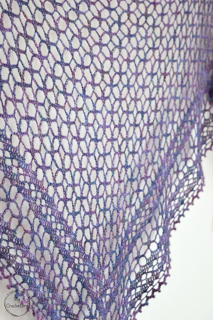 Crochet Nightfall Shawl Pattern