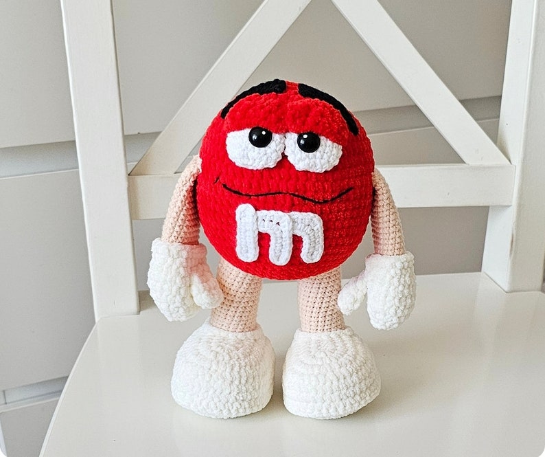 Red Candy Amigurumi Crochet Pattern