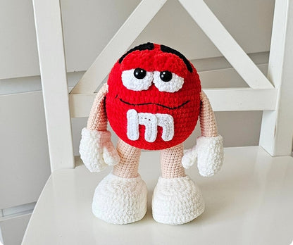 Red Candy Amigurumi Crochet Pattern