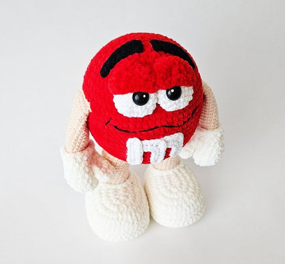 Red Candy Amigurumi Crochet Pattern