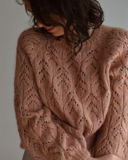 Rosental Lace Sweater Knitting Pattern