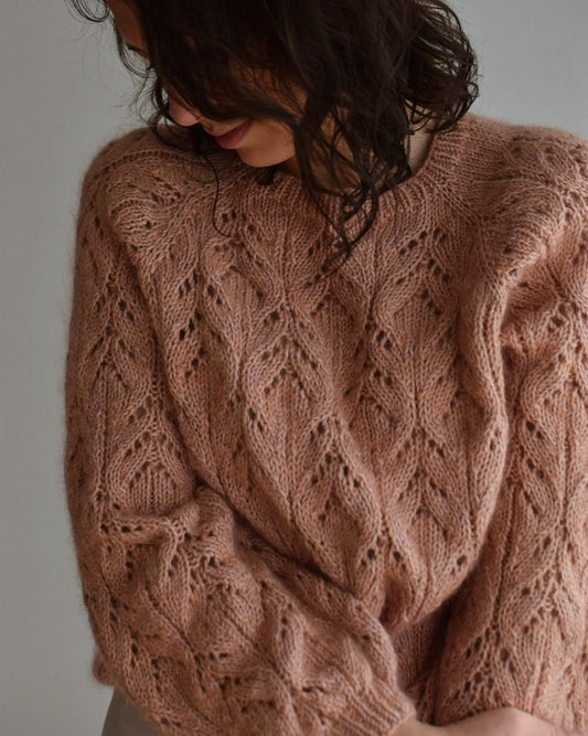 Rosental Lace Sweater Knitting Pattern