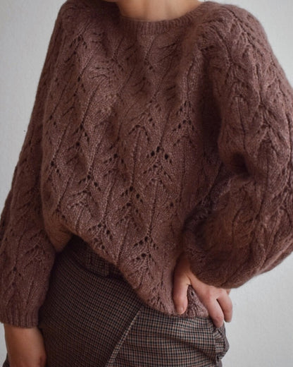 Rosental Lace Sweater Knitting Pattern