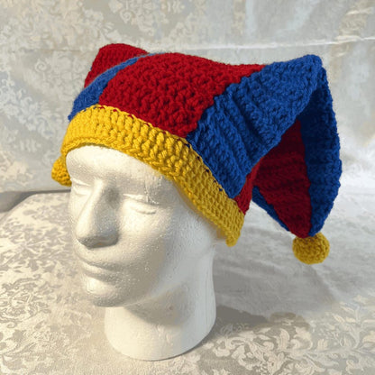 Crochet Two-Point Jesters Hat Digital Pattern