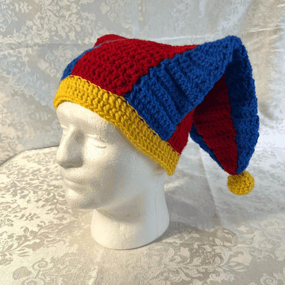Crochet Two-Point Jesters Hat Digital Pattern