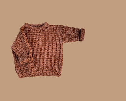 Marsa Knit Baby Sweater Pattern
