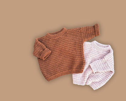 Marsa Knit Baby Sweater Pattern