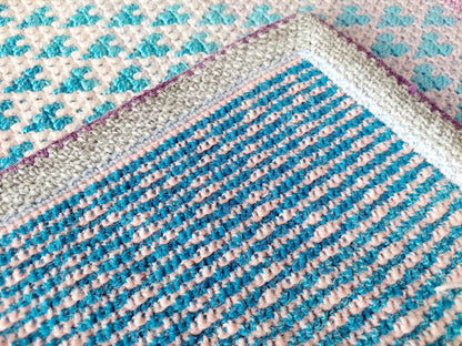 Because l Love You: Mosaic Crochet Baby Blanket Pattern