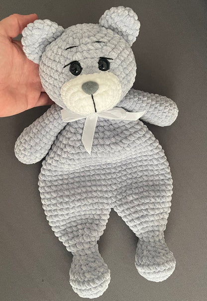 Crochet Bear Lovey Pattern