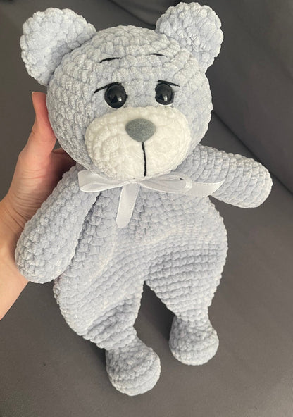 Crochet Bear Lovey Pattern