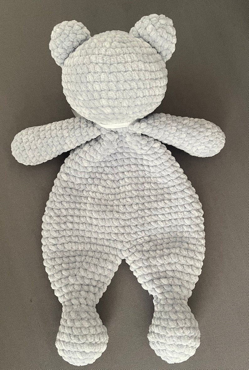 Crochet Bear Lovey Pattern