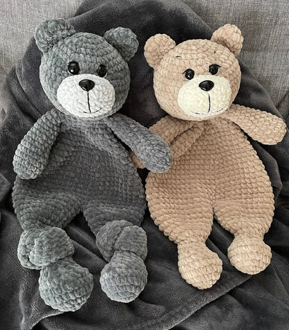 Crochet Bear Lovey Pattern